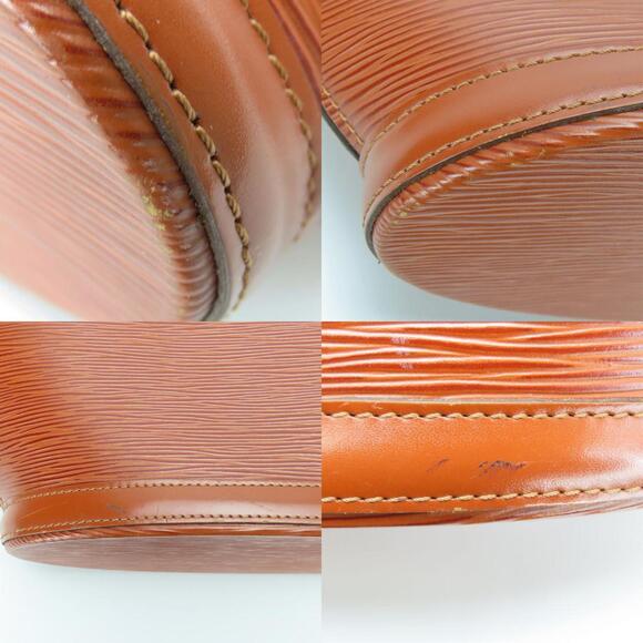 LOUIS VUITTON Brown Leather Tote Bag - Picture 4 of 11